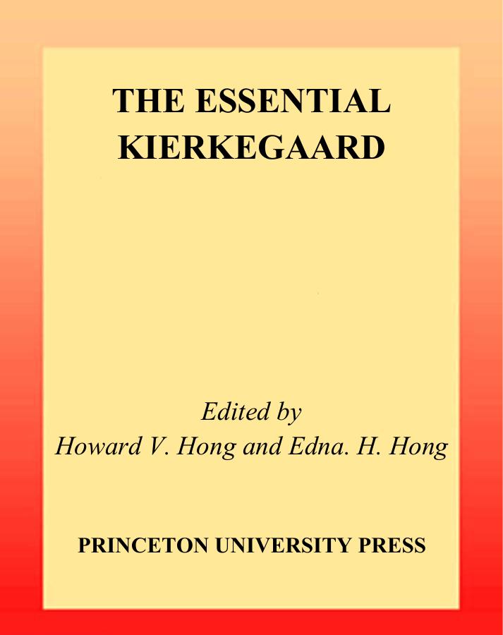 The Essential Kierkegaard